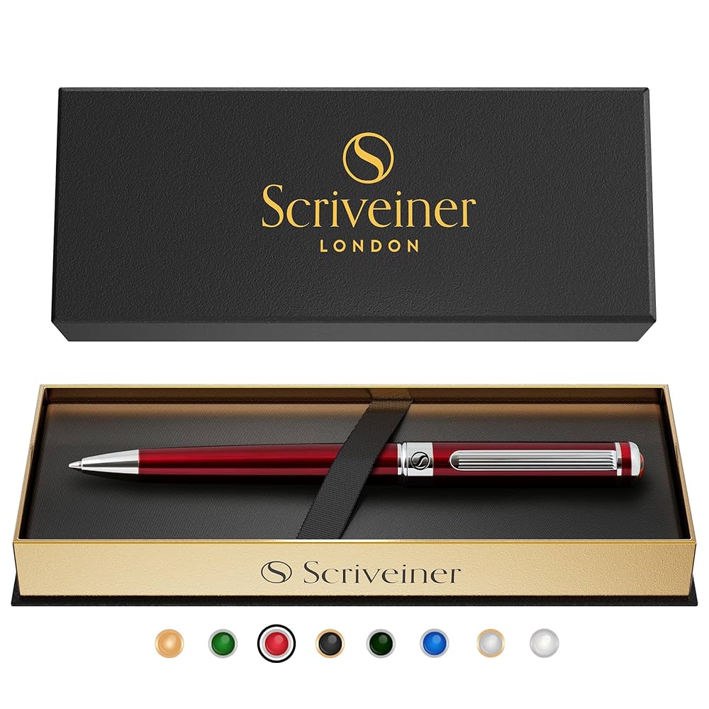 Scrivener ボールペン Amazon | Scriveiner ローラーボールペン 最高級 24金 仕上げ